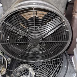 The industrial fan is new.