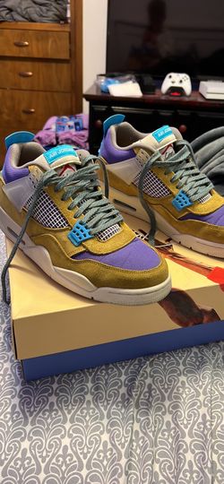 Air Jordan 4 Union LA Desert Moss