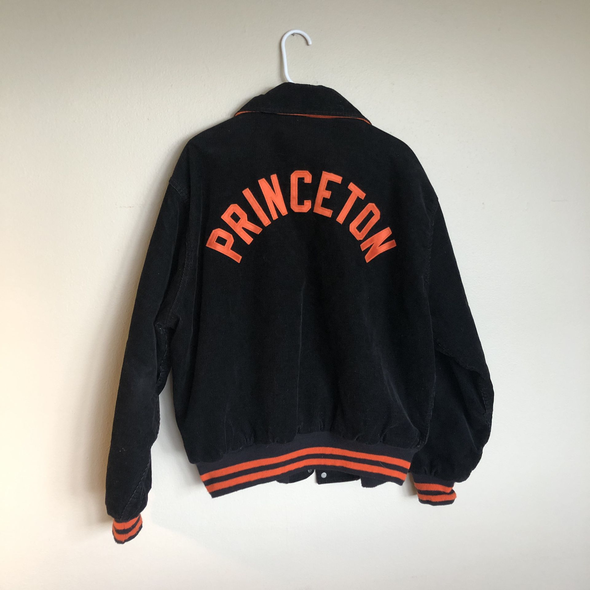 Men’s Vintage Princeton Corduroy Varsity Jacket - XXL