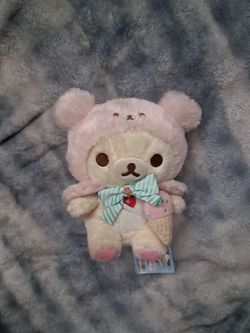 Original San-X Rilakkuma Korilakkuma Ice Cream Plush with original