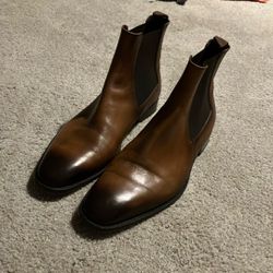 Dylan Gray Chelsea boots, made in Italy