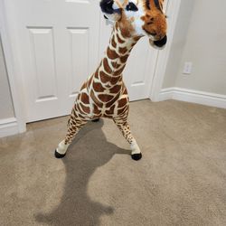 Melissa & Doug Giant Giraffe - Lifelike Stuffed Animal (over 4 feet)