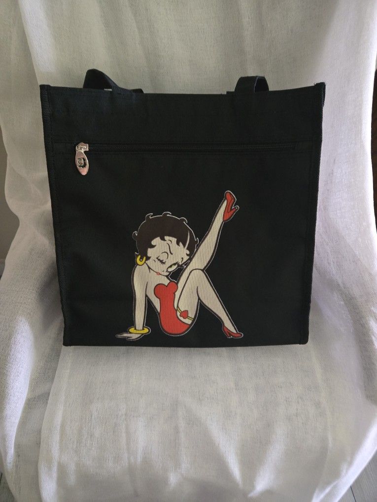 Betty Boop Canvas Tote/Purse/Diaper Bag