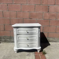 vintage bedside table