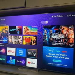 55 INCHES SMART SAMSUNG TV WITH REMOTE CONTROL