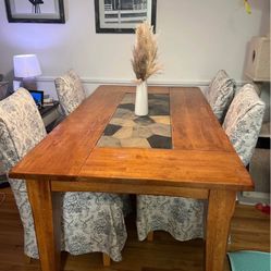 Dining Room Wood Table 