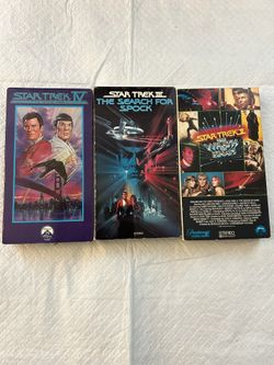 STAR TREK 2, 3, 4  MOVIES
