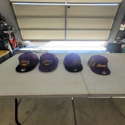 LAL Basketball Snapback Hats
