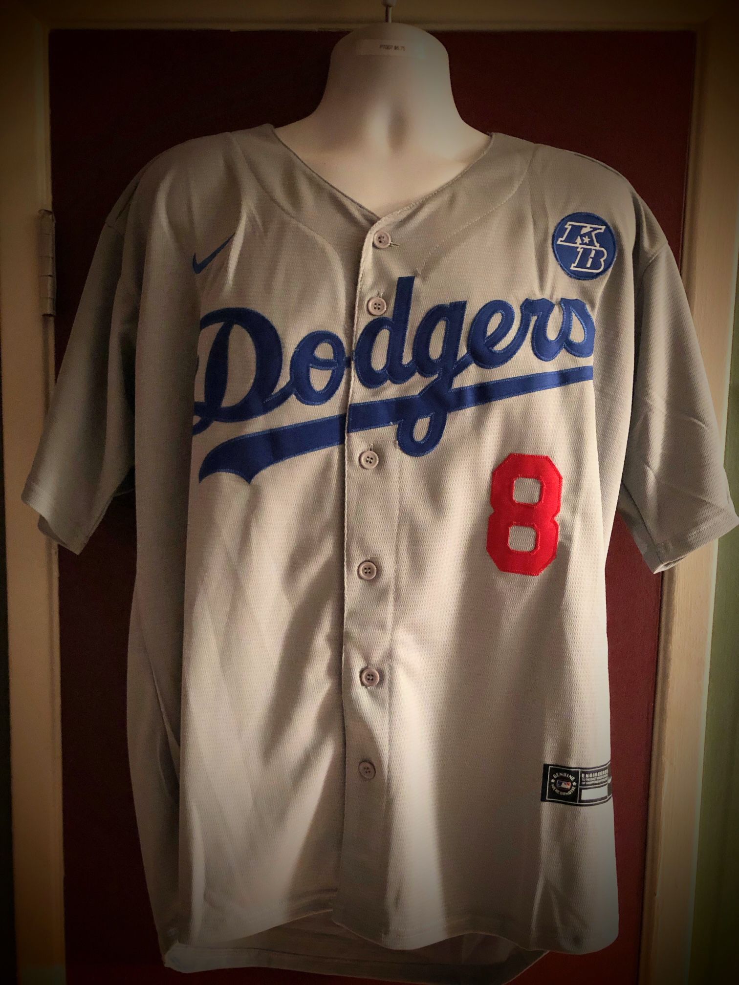 Los Angeles Dodgers #8 Kobe Bryant Commemorative Jersey for