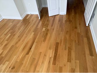 3 1/4” White Oak real hard wood floor (not engineered)
