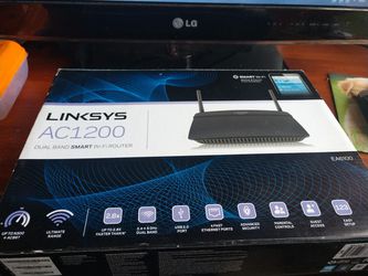 Linksys AC1200 smart dual band router
