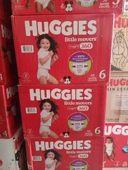 Huggies 6 $22 Each Box. 