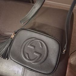 Black Designer Soho Purse In Perfect Condition 