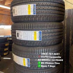 215/45/17 Goodyear Eagle New Set of Tires Installed and Balanced Set de Llantas Nuevas Instaladas y Balanceadas