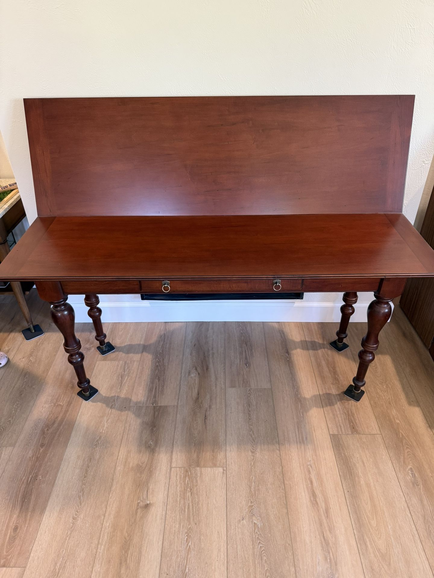 Ethan Allen Mahogany Console/Dining Table
