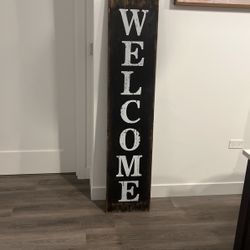 Hobby Lobby Rustic Welcome Sign