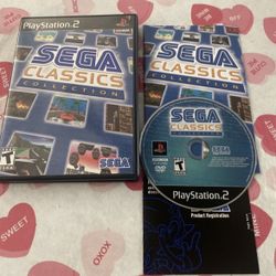 Sega Classics Collection (Sony PlayStation 2, 2005) With Registration Card