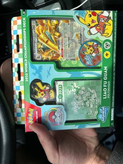 Pokemon 2025 World Championship Deck| Liao Fu Guan