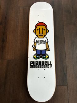 Billionaire Boys Club Pharrell Williams Skateboard Deck