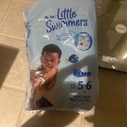 Little Swimmers Diaper 5-6 Size 