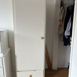 White Armoir 