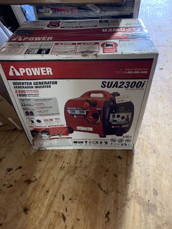 AiPower SUA2300i 2300Watt Inverter Generator with mobility kit ultra