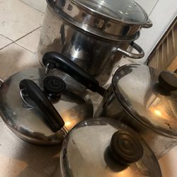 Kitchen Pots And Utensils