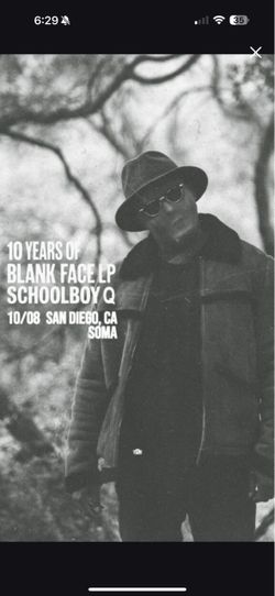Schoolboy q concert 2 tickets