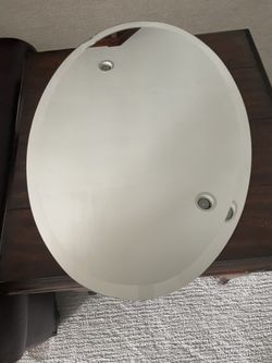 Oval Mirror No Mount