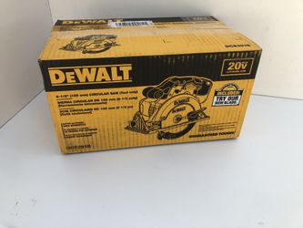 DEWALT 20-Volt MAX Lithium-Ion Cordless 6-1/2 in. Circular Saw (Tool-Only) with Bonus Battery Pack 3.0Ah and Charger