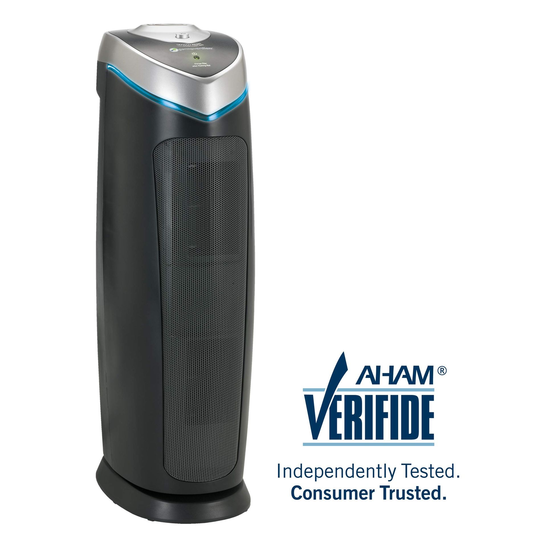 Germ Guardian Air Purifier with HEPA Filter and UVC Black