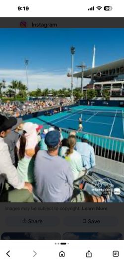 Miami Open Tennis Women’s Final 3/28