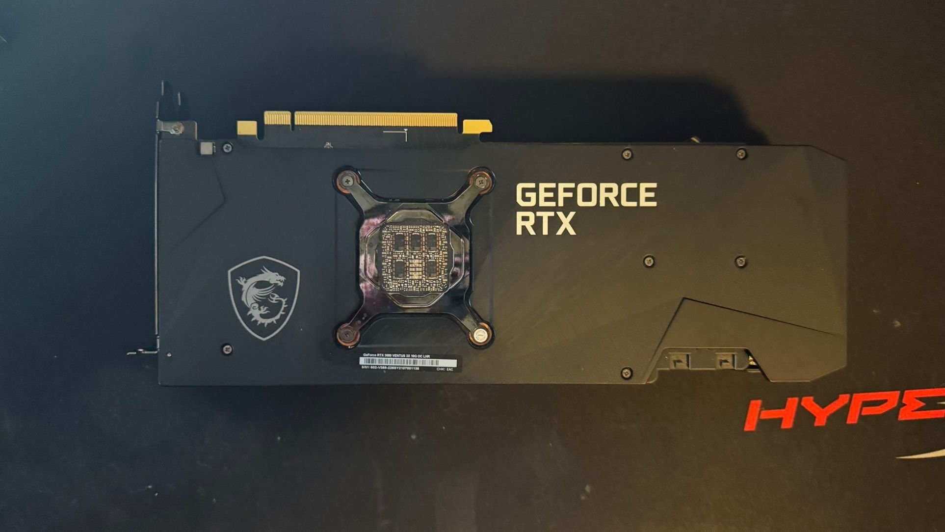 MSI RTX 3080 Ventus 10GB