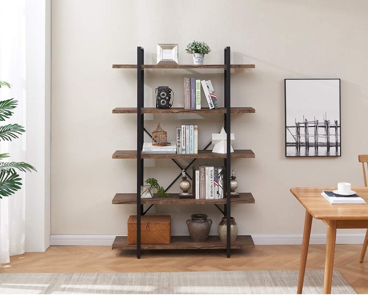 Large bookshelf - 5 Shelves