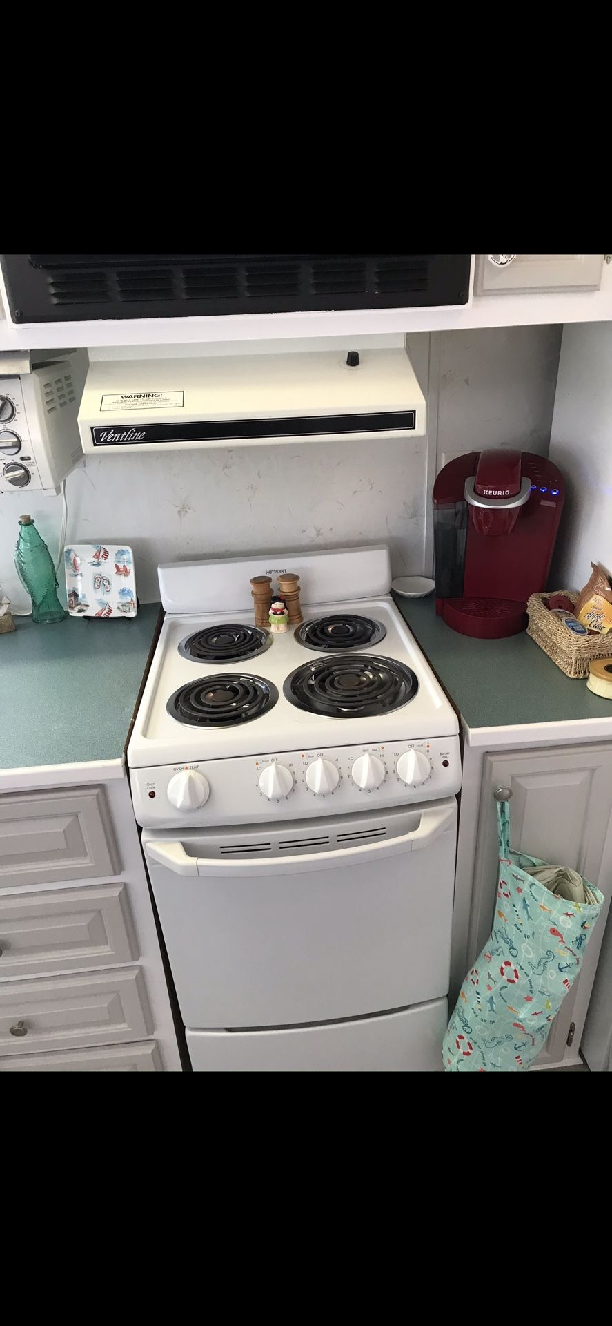 RV Stove Electric Range Oven