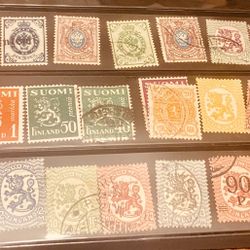 Vintage Stamps Finland 