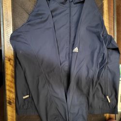 Climaproof blue adidas jacket