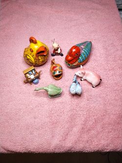 Whimsy Ceramic  Figure Lot