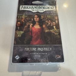 Arkham Horror: The Card Came - Fortune and Folly Scenario Pack FFG AHC71 NEW