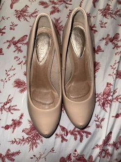 Beira Rio Memory Foam Beige Pumps
