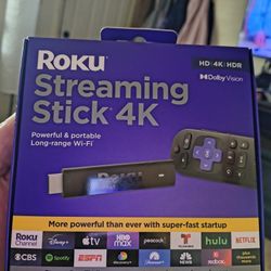 Roku Streaming Stick 4K HDR 