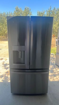 Working ge 3 door fridge