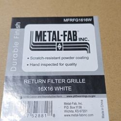 16x16 AC Filter Grille BRAND NEW