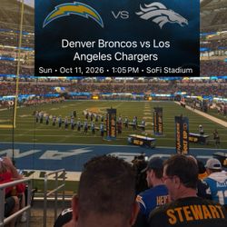 Denver Broncos vs Los Angeles Chargers