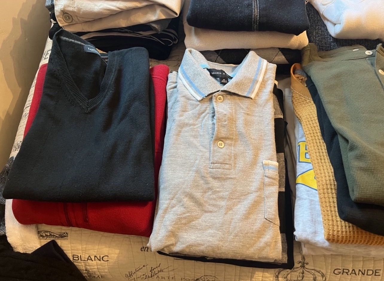 Clothes For Men. (read the information Please).