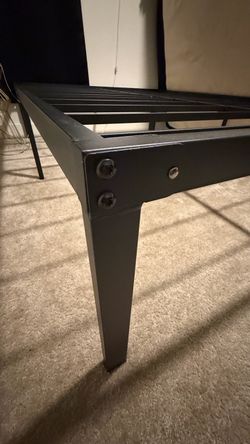 Metal Bed Frame for a Queen Mattress