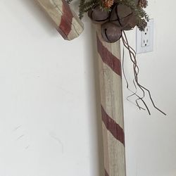 Wooden Christmas Candy Cane