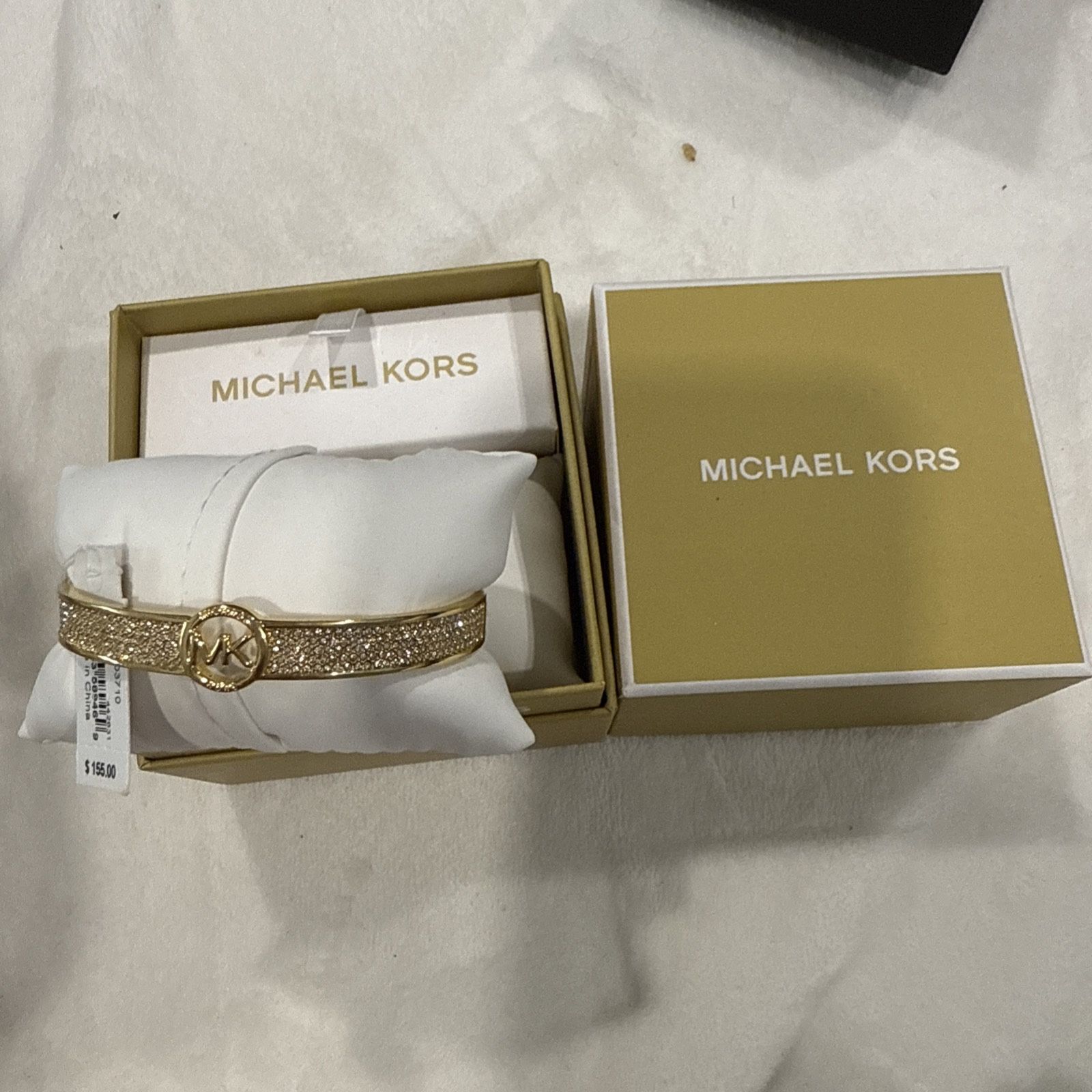 Michael Kors Gold Crystal Bracelet Bangle