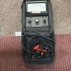 Simpson 260 Series 6 XLM Volt OHM Multimeter In Case W/Leads