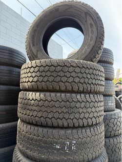 Vendo llantas usadas 265/70/R17 marca GOODYEAR